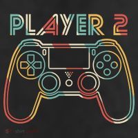 Retro Matching Player 2 Video Gamer Beanie