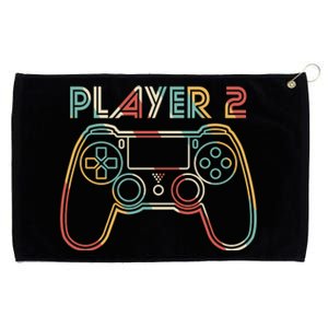 Retro Matching Player 2 Video Gamer Grommeted Golf Towel