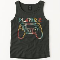 Retro Matching Player 2 Video Gamer Tank Top