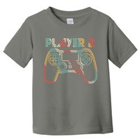Retro Matching Player 2 Video Gamer Toddler T-Shirt