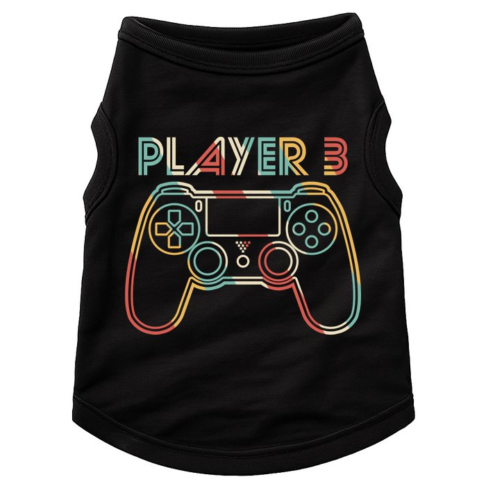 Retro Matching Player 3 Video Gamer Doggie Tank