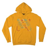 Retro Matching Player 3 Video Gamer Hoodie