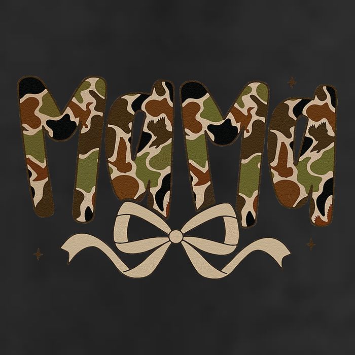Retro Mama Preppy Duck Coquette Camo Bow Camouflage Mom Adult Drive Performance Visor