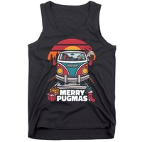 Retro Merry Pugmas Tank Top