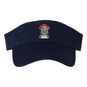 Retro Merry Pugmas Valucap Bio-Washed Visor