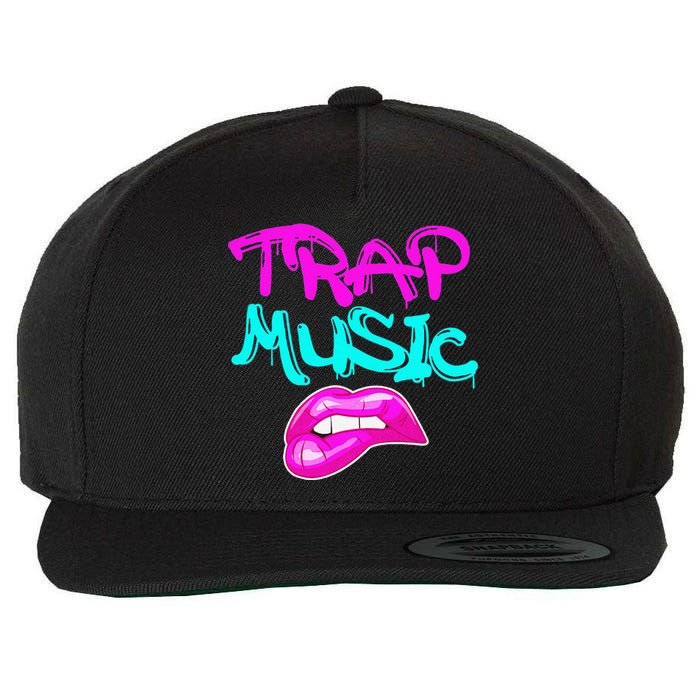 Rap Music Pretty Girls Love Trap Music Wool Snapback Cap