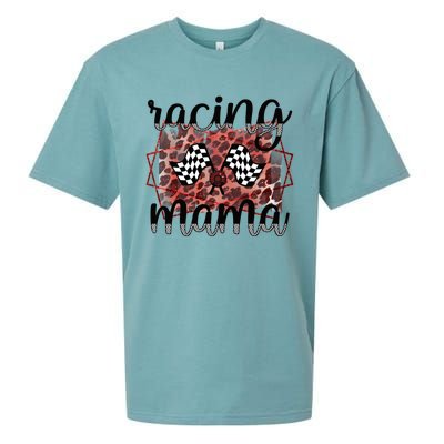 Racing Mama Proud Racing Mom Of A Racer Race Mama Gift Sueded Cloud Jersey T-Shirt