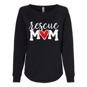 Rescue Mom Proud Dog Rescue Cat Rescue Mama Cool Gift Womens California Wash Sweatshirt