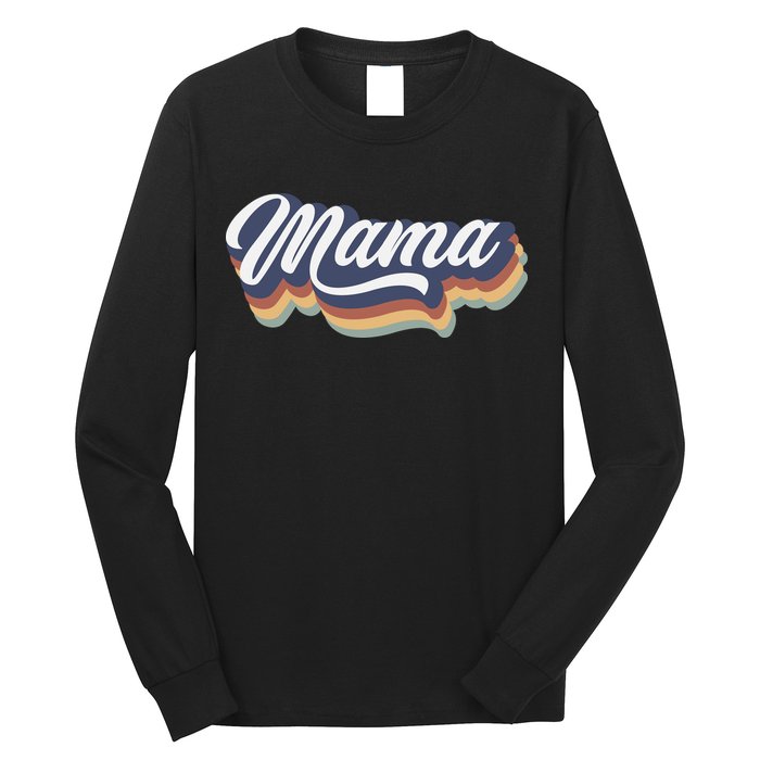 Retro Mama Long Sleeve Shirt