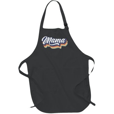 Retro Mama Full-Length Apron With Pockets