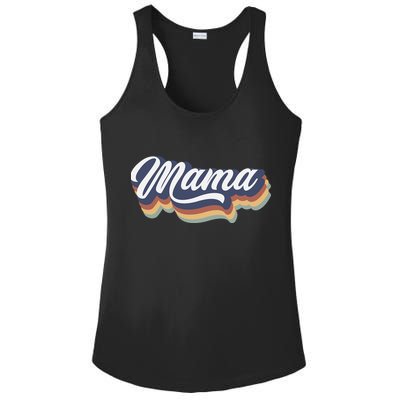 Retro Mama Ladies PosiCharge Competitor Racerback Tank