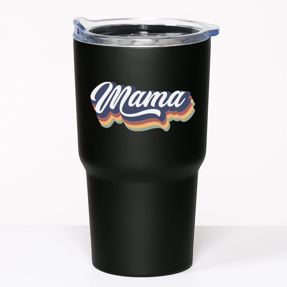 Retro Mama Tumbler