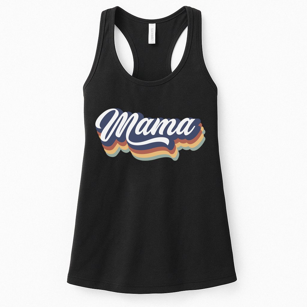 Retro Mama Womens Tank Top