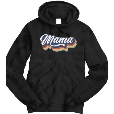 Retro Mama Tie Dye Hoodie