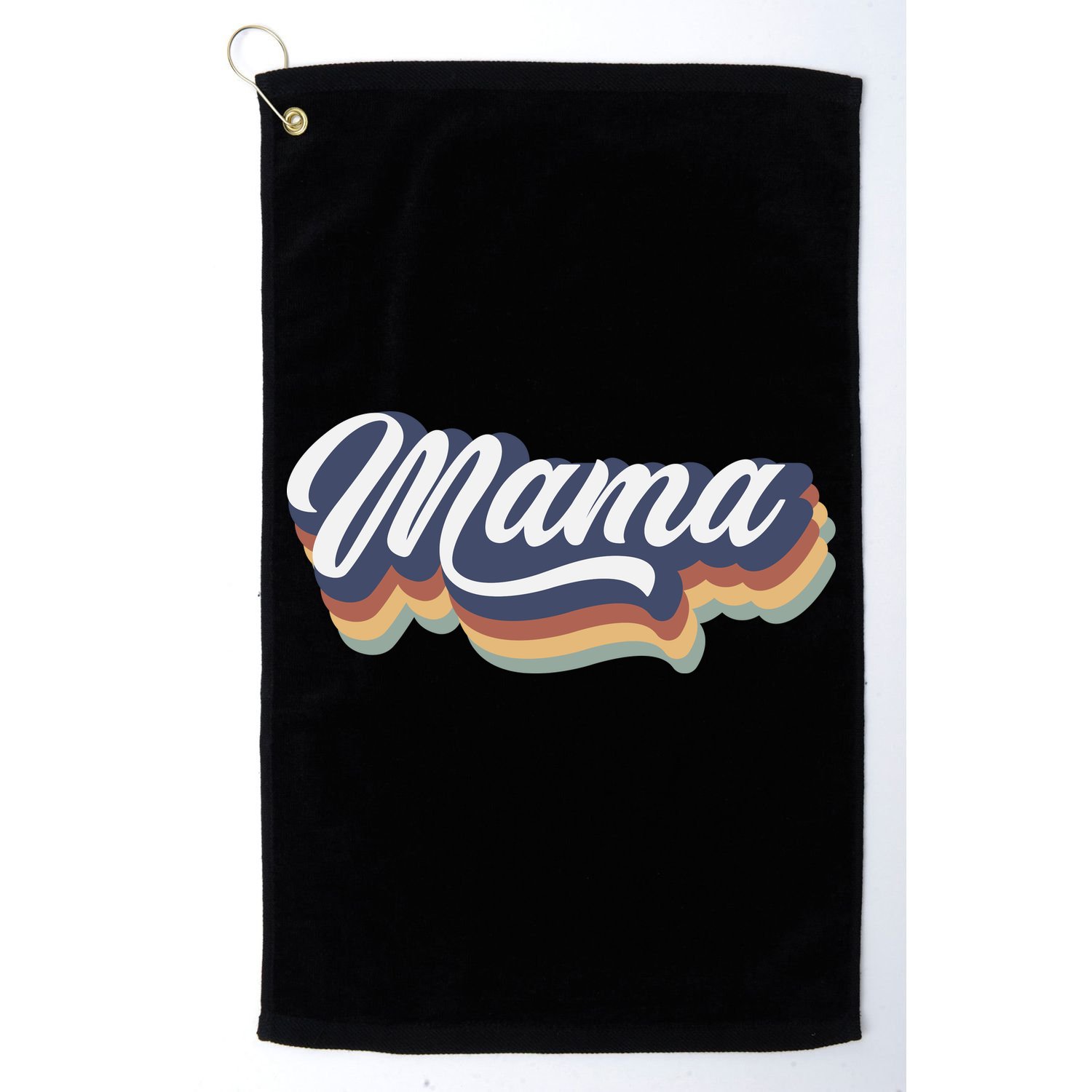 Retro Mama Golf Towel