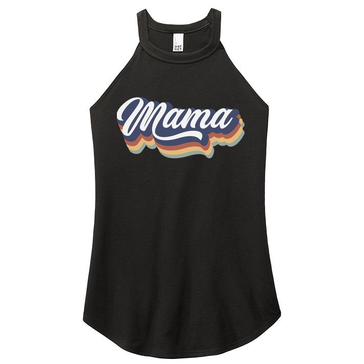 Retro Mama Women's Perfect Tri Rocker Tank