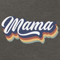 Retro Mama Cotton Canvas Backpack