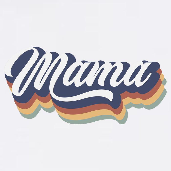 Retro Mama Garment-Dyed Sweatshirt