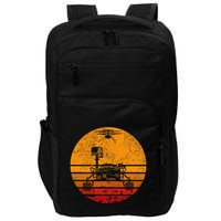 Retro Mars Rover Vintage Mars Landing Impact Tech Backpack