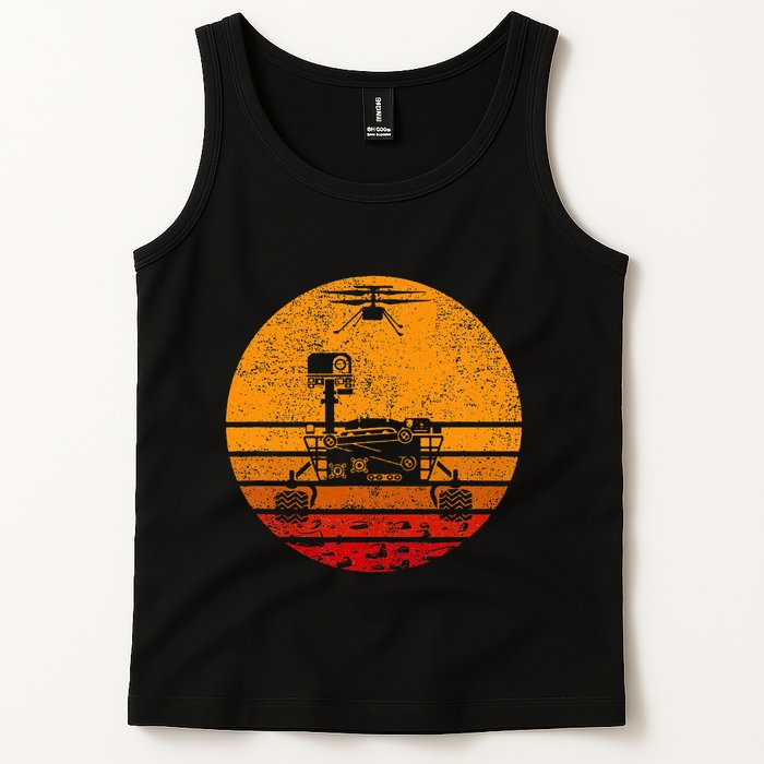 Retro Mars Rover Vintage Mars Landing Tank Top