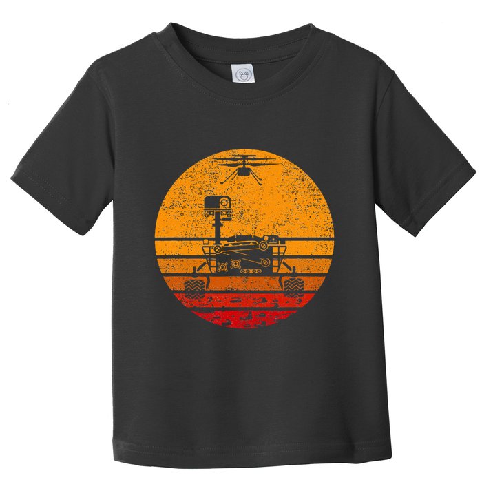 Retro Mars Rover Vintage Mars Landing Toddler T-Shirt
