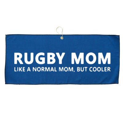 Rugby Mother Rugby Mom Large Microfiber Waffle Golf Towel