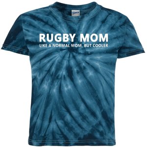 Rugby Mother Rugby Mom Kids Tie-Dye T-Shirt