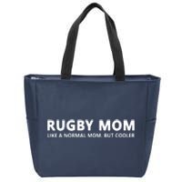 Rugby Mother Rugby Mom Zip Tote Bag