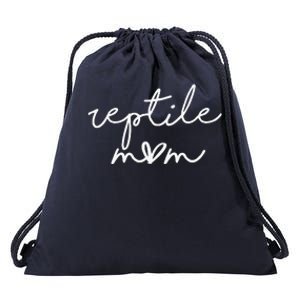 Reptile Mom Drawstring Bag