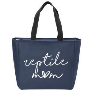 Reptile Mom Zip Tote Bag