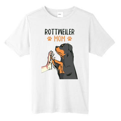 Rottweiler Mom Rottie Dog Mama Funny Mothers Day Tall Fusion ChromaSoft Performance T-Shirt