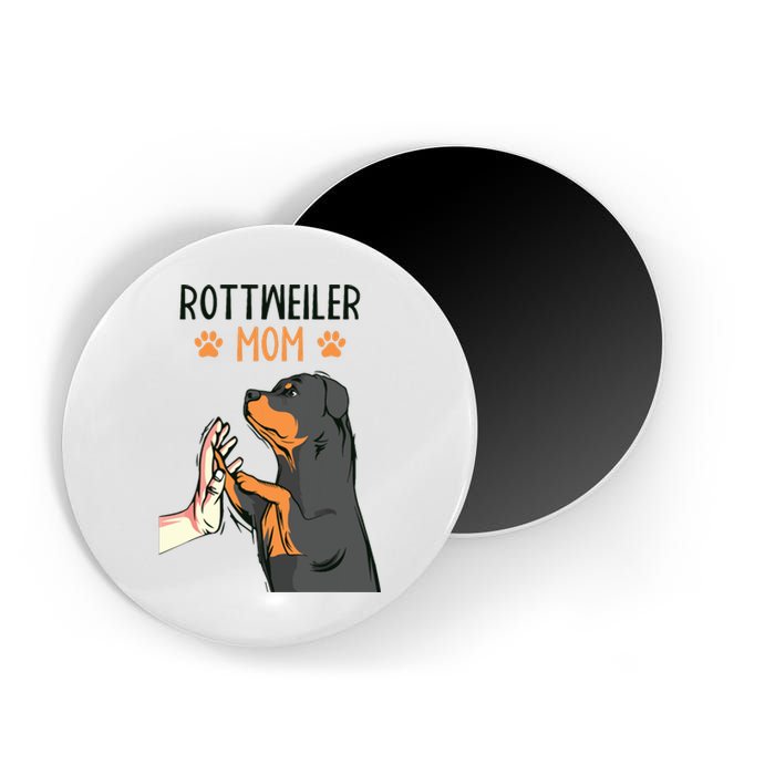 Rottweiler Mom Rottie Dog Mama Funny Mothers Day Magnet