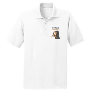 Rottweiler Mom Rottie Dog Mama Funny Mothers Day PosiCharge RacerMesh Polo