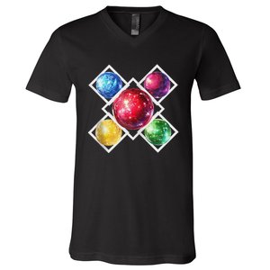 Rainbow Materia V-Neck T-Shirt