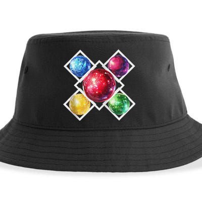 Rainbow Materia Sustainable Bucket Hat