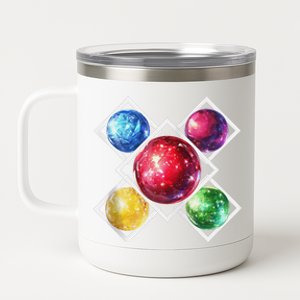 Rainbow Materia 12 oz Stainless Steel Tumbler Cup