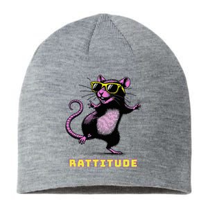 Rat Meme Rattitude Rat Sunglasses Dancing Sustainable Beanie