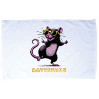 Rat Meme Rattitude Rat Sunglasses Dancing Microfiber Hand Towel