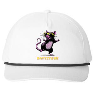 Rat Meme Rattitude Rat Sunglasses Dancing Snapback Five-Panel Rope Hat