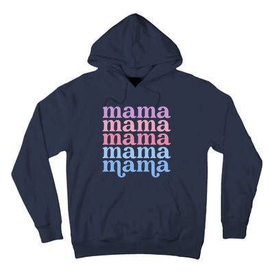 Retro Mama Retro Mom Mommy For Mothers Day Tall Hoodie