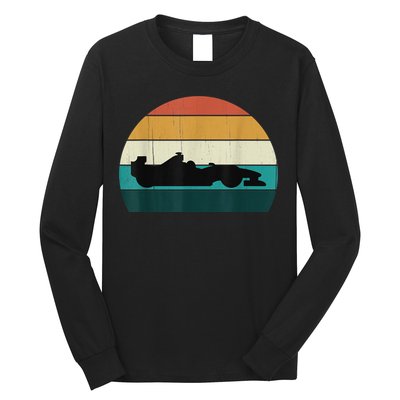 Retro Motor Racing Vintage Car Racing Motorsport Racer Long Sleeve Shirt