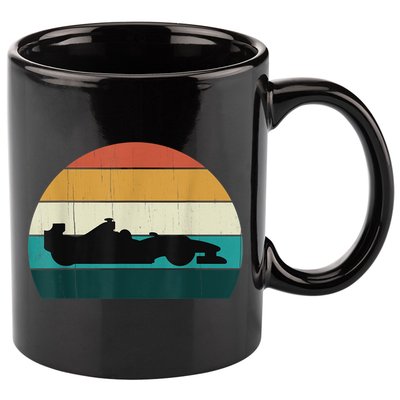 Retro Motor Racing Vintage Car Racing Motorsport Racer 11oz C Handle Ceramic Mug
