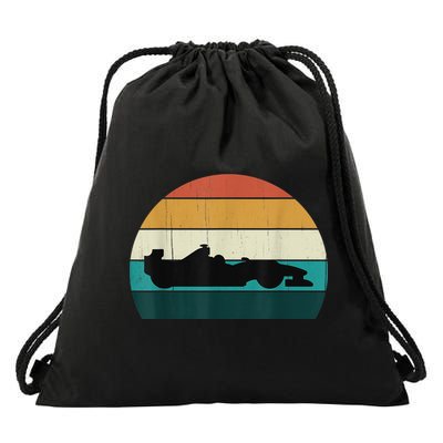 Retro Motor Racing Vintage Car Racing Motorsport Racer Drawstring Bag