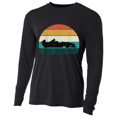 Retro Motor Racing Vintage Car Racing Motorsport Racer Cooling Performance Long Sleeve Crew