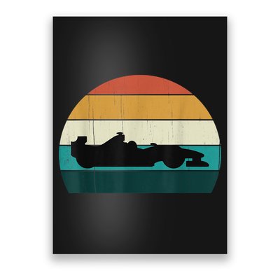 Retro Motor Racing Vintage Car Racing Motorsport Racer Poster