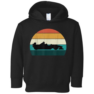Retro Motor Racing Vintage Car Racing Motorsport Racer Toddler Hoodie