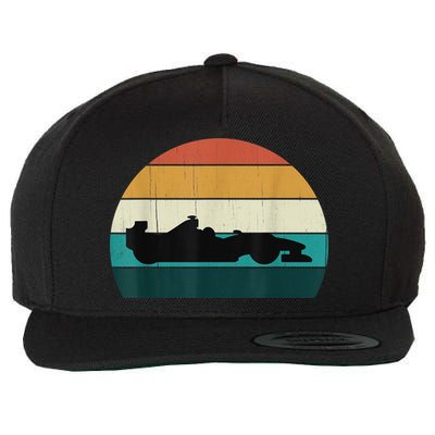 Retro Motor Racing Vintage Car Racing Motorsport Racer Wool Snapback Cap