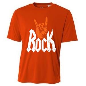 Rock Music Rock Music Lover Cooling Performance Crew T-Shirt