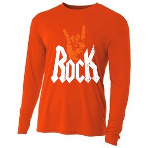 Rock Music Rock Music Lover Cooling Performance Long Sleeve Crew