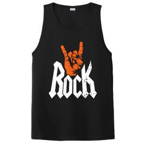 Rock Music Rock Music Lover PosiCharge Competitor Tank